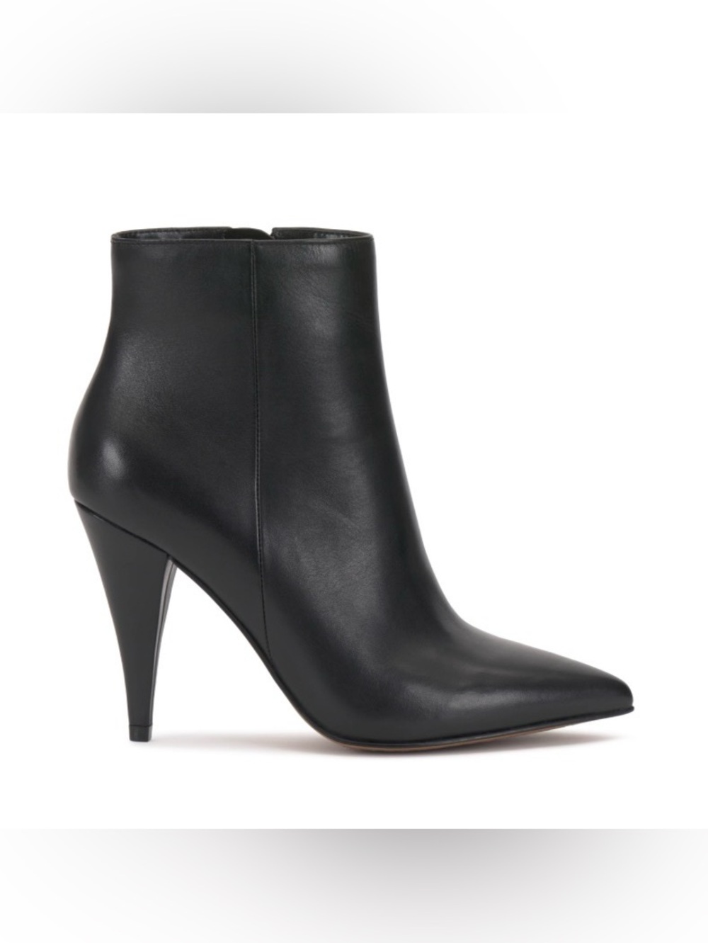 Vince Camuto Noridal Black Leather Ankle Boots